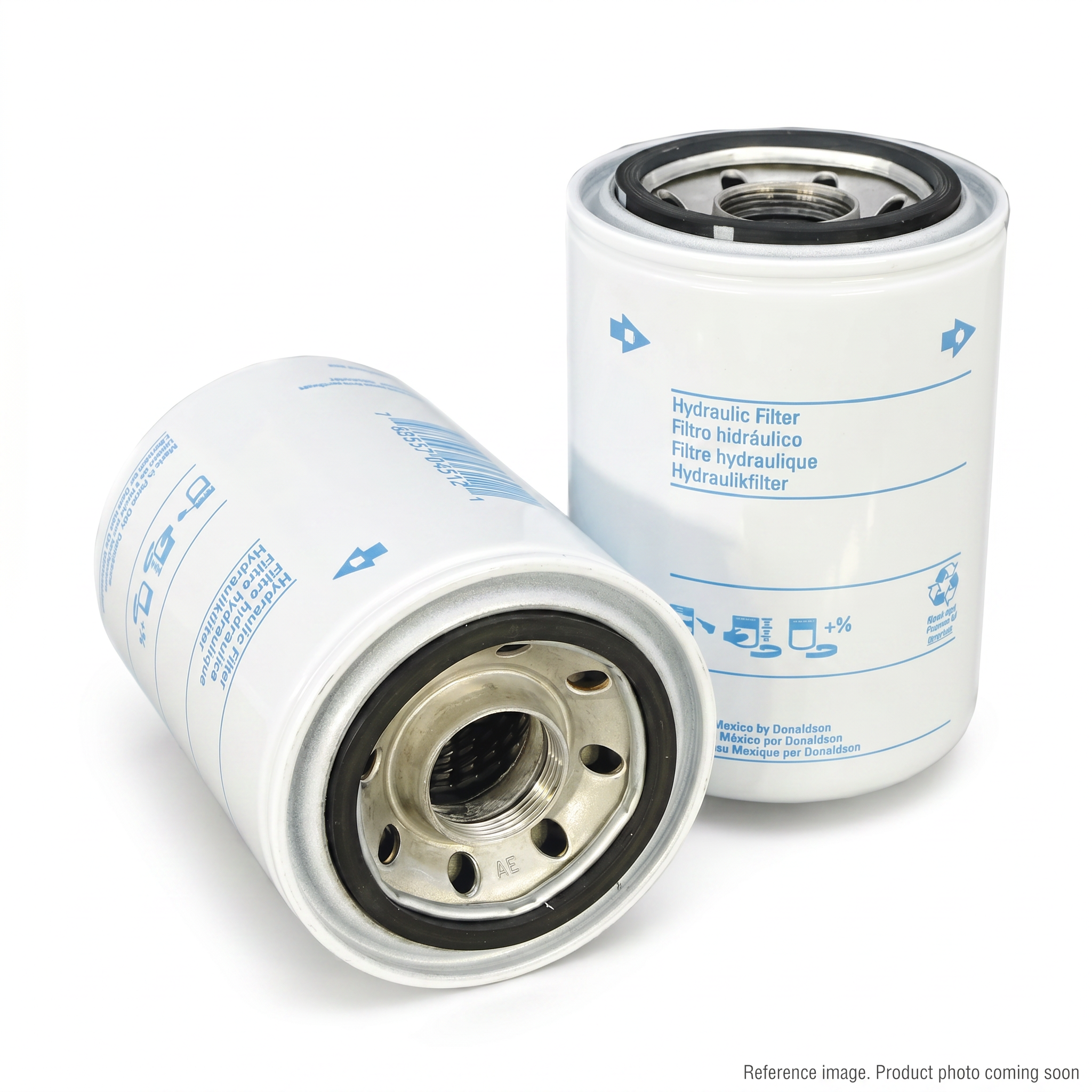 Hyundai 11LB2032 Hydraulic Filter three-quarter angle product photo | stocked in BC, ships Canada-wide