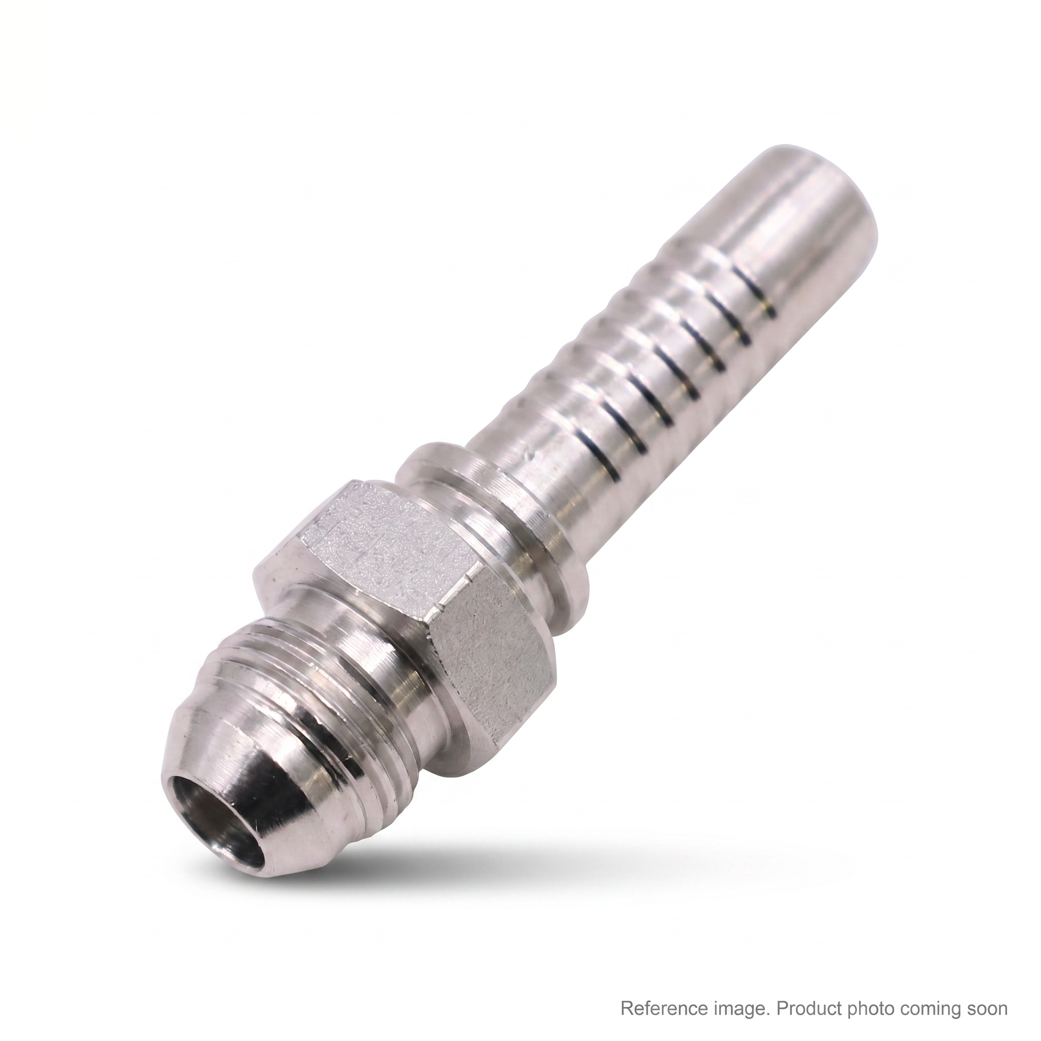 Aftermarket 15612-16-16RW SAE100R12 NPT Male Hose Fitting three-quarter angle product photo | stocked in BC, ships Canada-wide