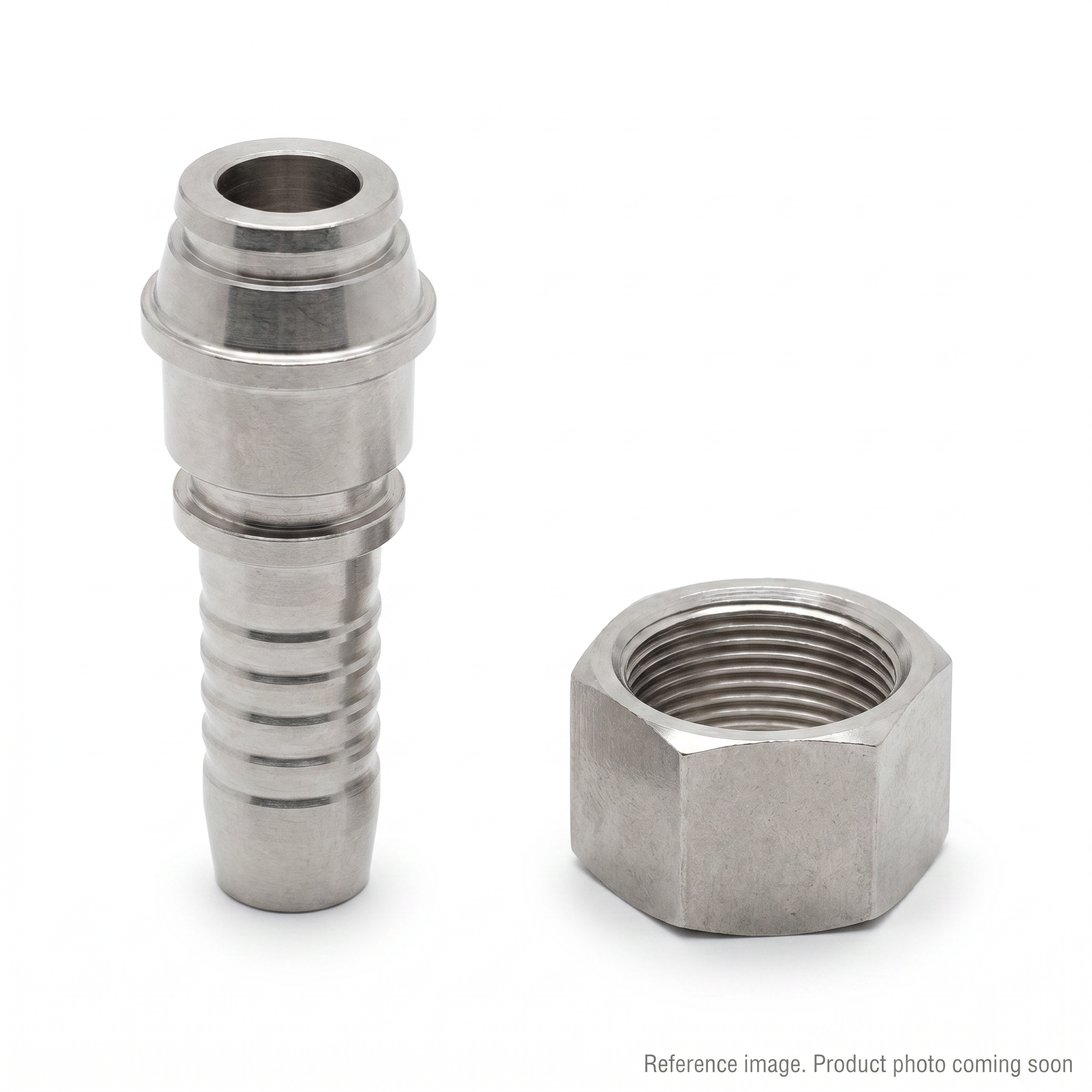 Aftermarket 20512-52-20RW Metric Female 24 Cone O-Ring Fitting alternate angle product photo | stocked in BC, ships Canada-wide