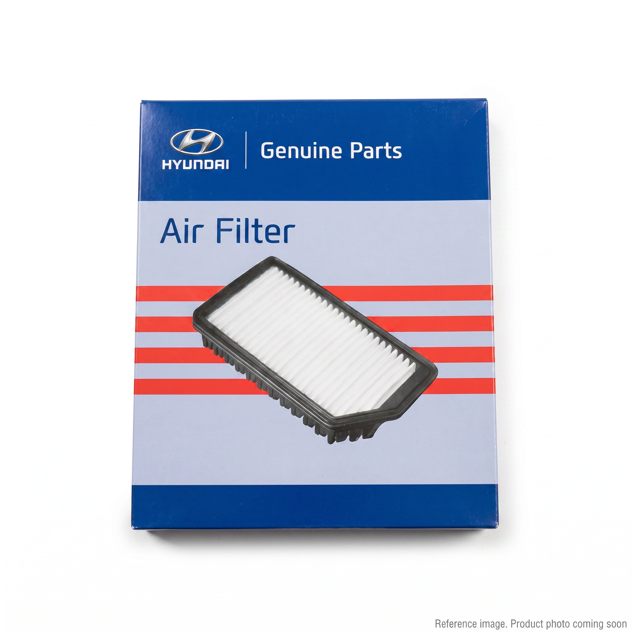 Hyundai 21Q611142 Air Filter alternate angle product photo | stocked in BC, ships Canada-wide