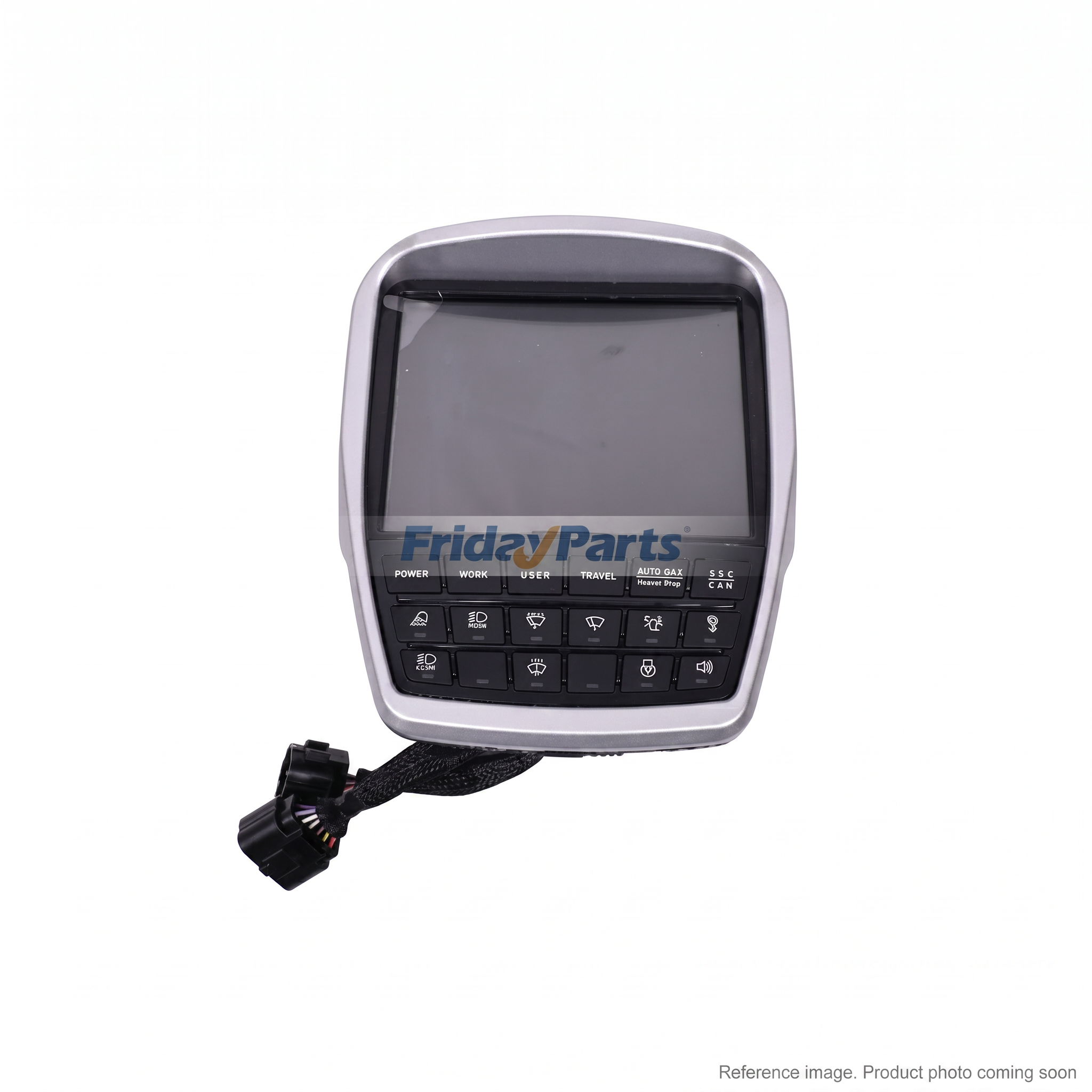 Hyundai 21Q645100 Monitor Cluster alternate angle product photo | stocked in BC, ships Canada-wide