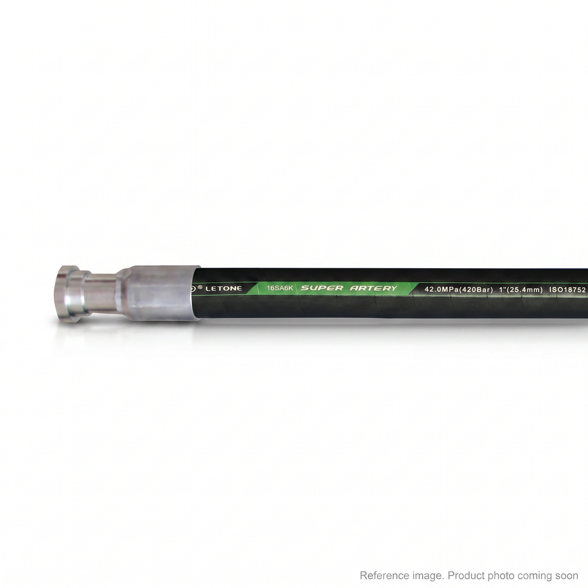Letone 24242-16-16 Hose three-quarter angle product photo | stocked in BC, ships Canada-wide