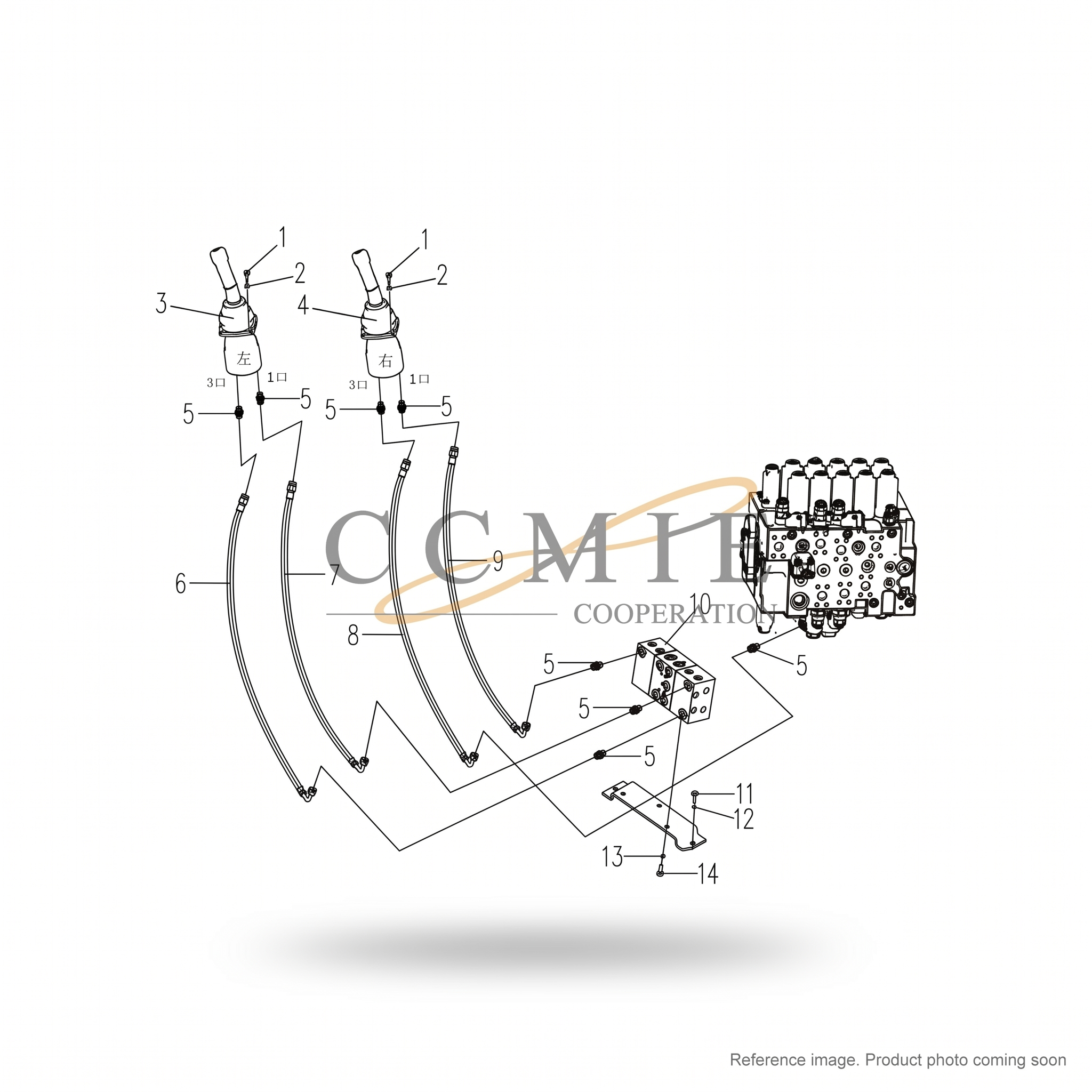 Aftermarket 312700503 Buffer Valve Group alternate angle product photo | stocked in BC, ships Canada-wide