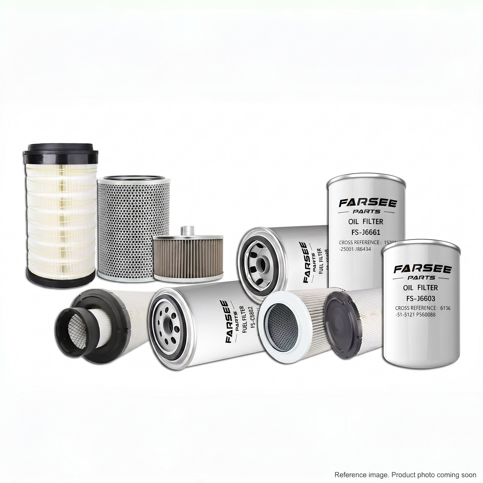 XCMG 382102263 Filters front product photo | stocked in BC, ships Canada-wide