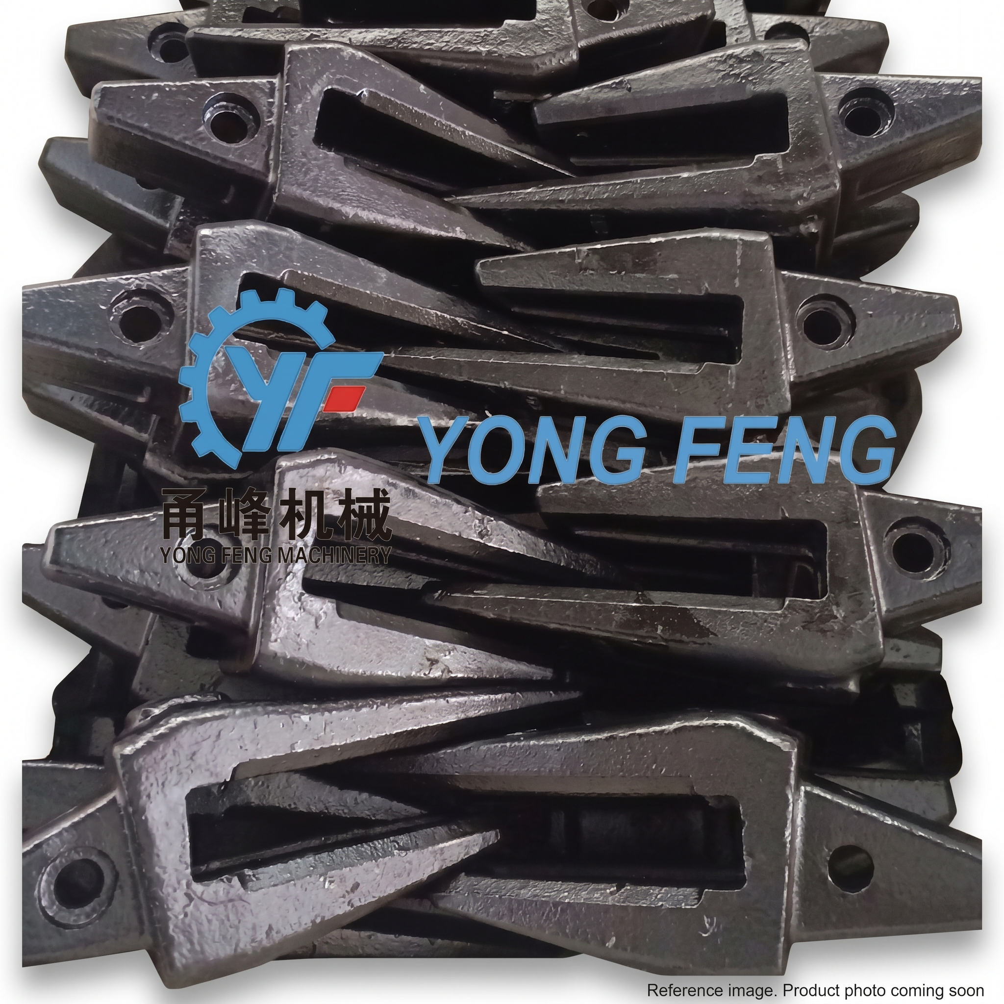 Hyundai 61L600810 Bucket Tooth Adapters front product photo | stocked in BC, ships Canada-wide