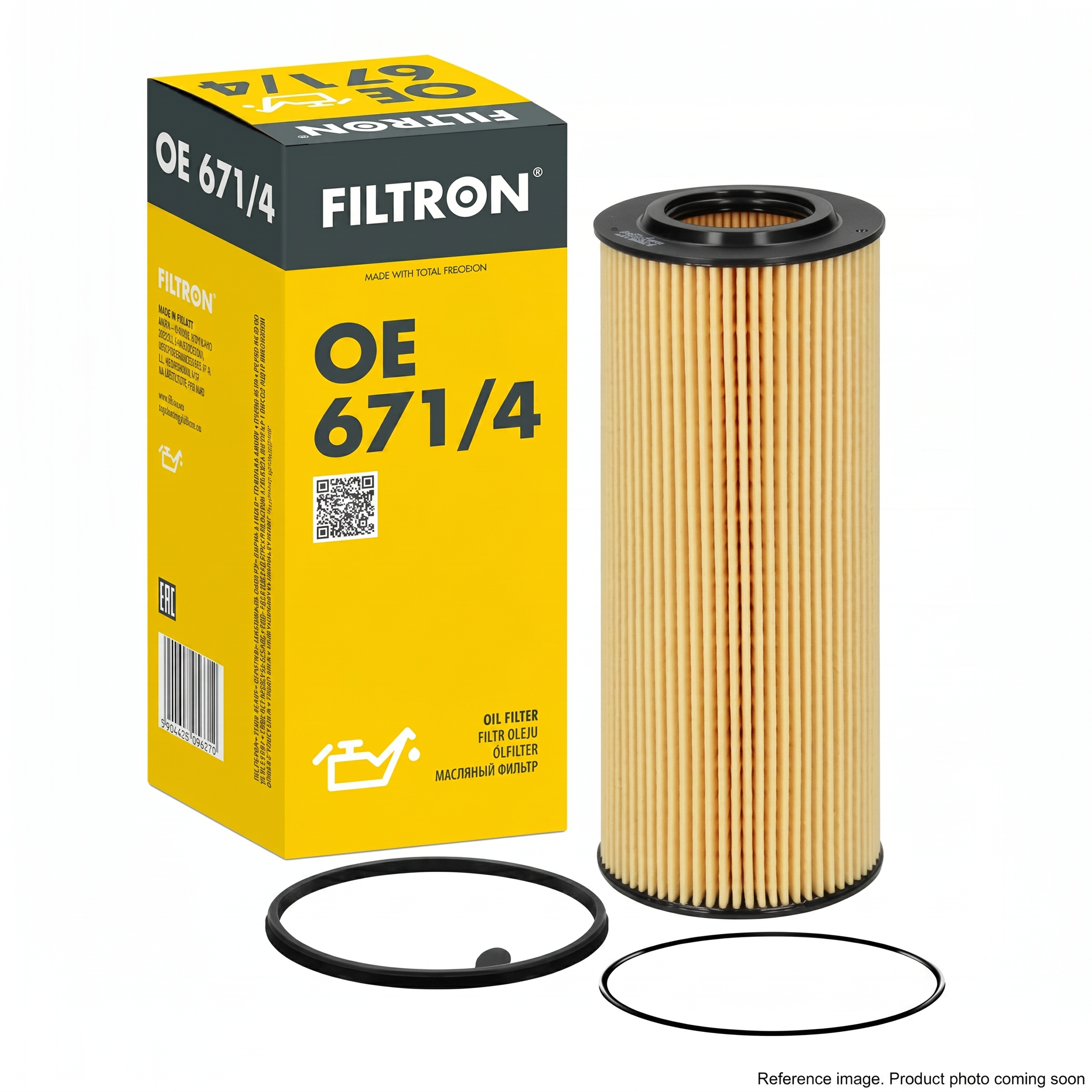 Filtron 671B41500 Filters front product photo | stocked in BC, ships Canada-wide