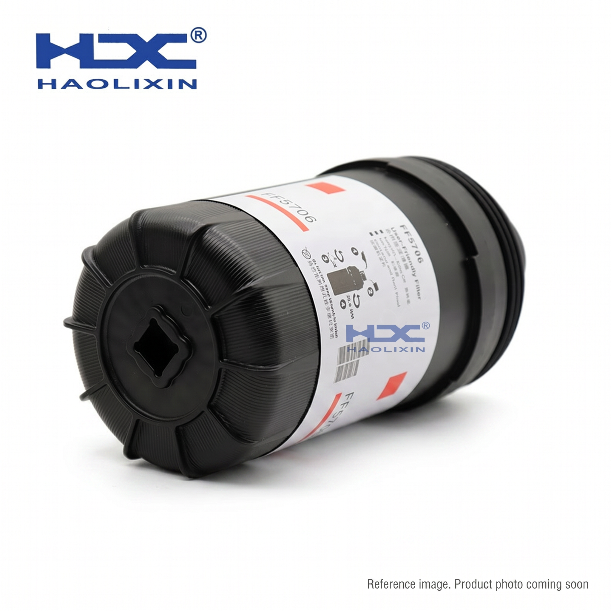 Fleetguard 800154563 Fuel filter three-quarter angle product photo | stocked in BC, ships Canada-wide