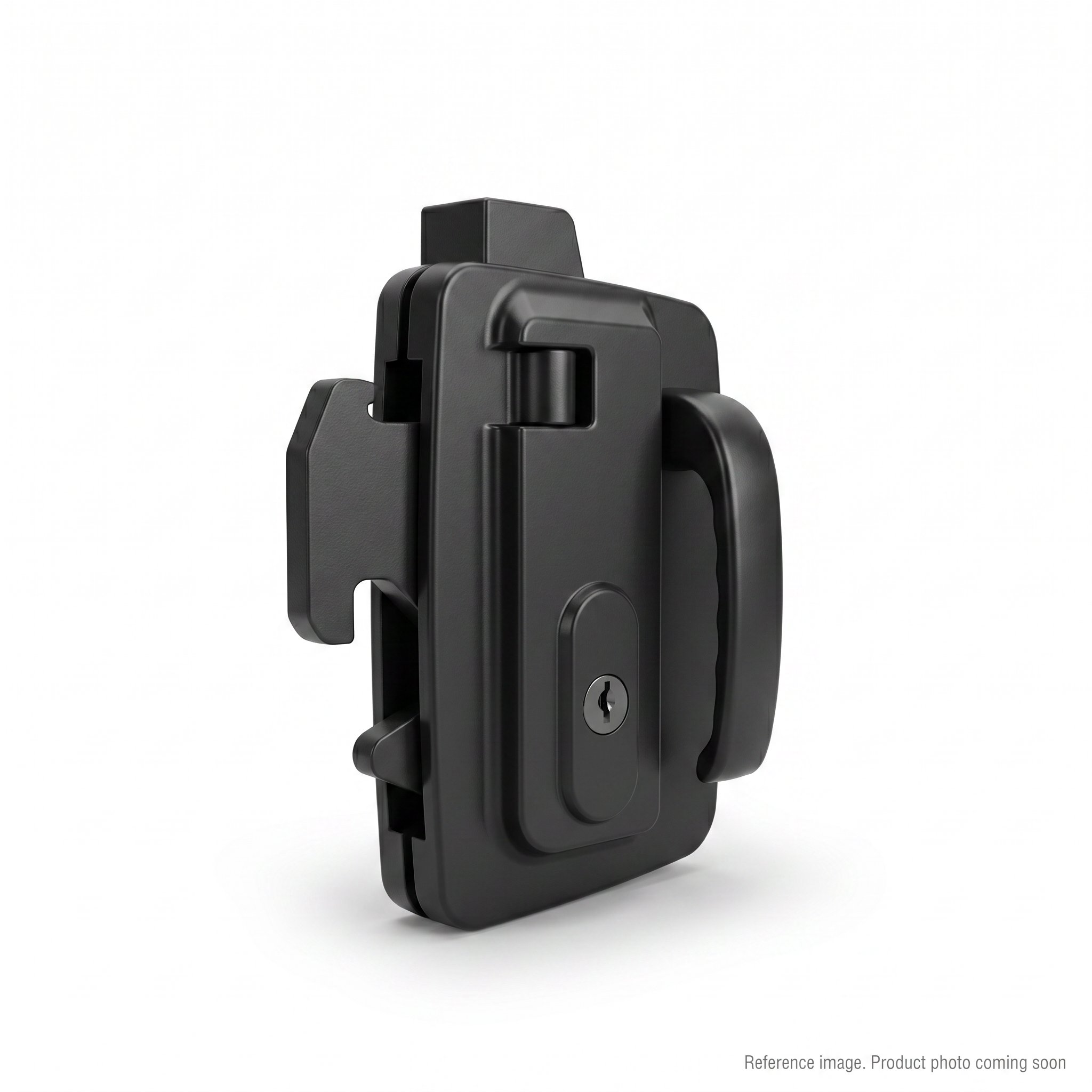 XCMG 802133931 Cab Hardware three-quarter angle product photo | stocked in BC, ships Canada-wide