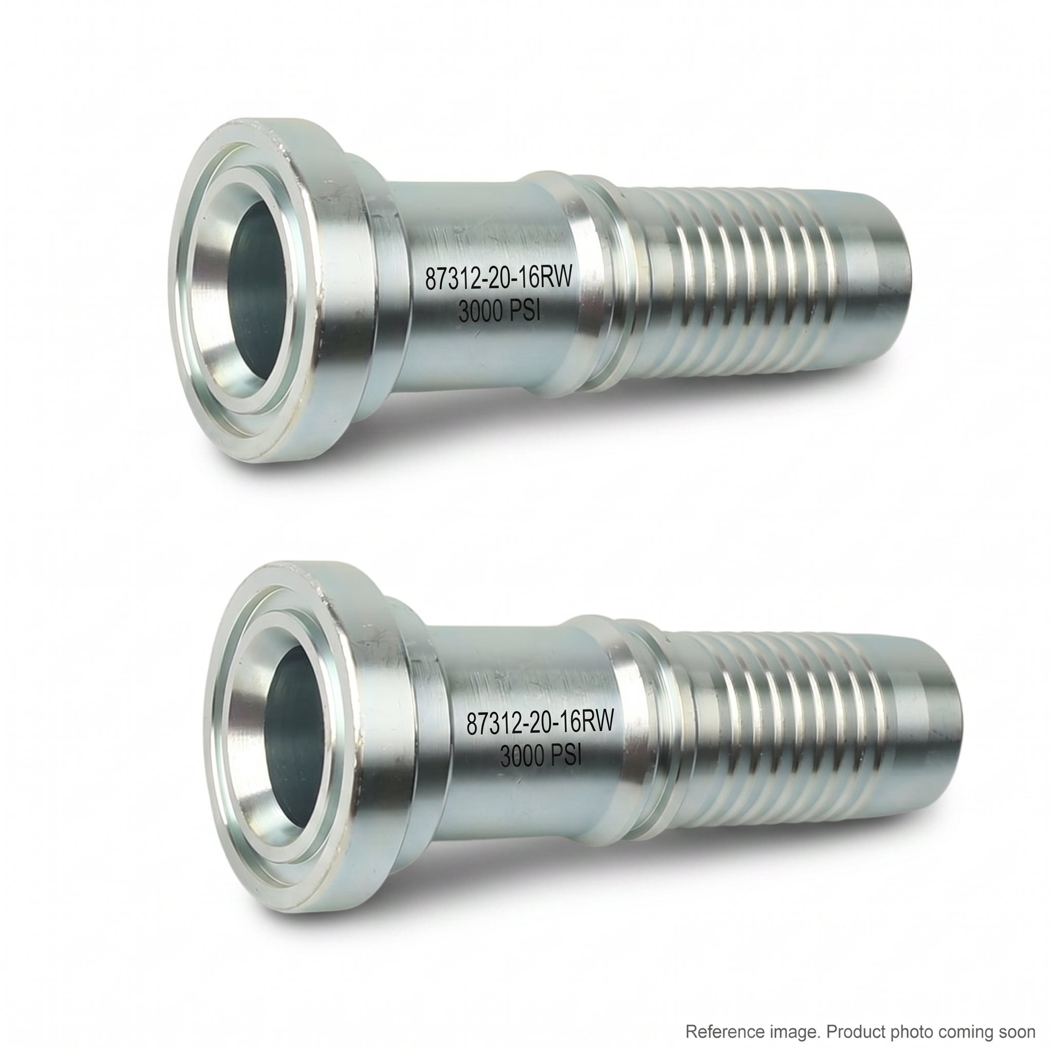 Aftermarket 87312-20-16RW SAE Code 61 3000 PSI Flange Fitting three-quarter angle product photo | stocked in BC, ships Canada-wide