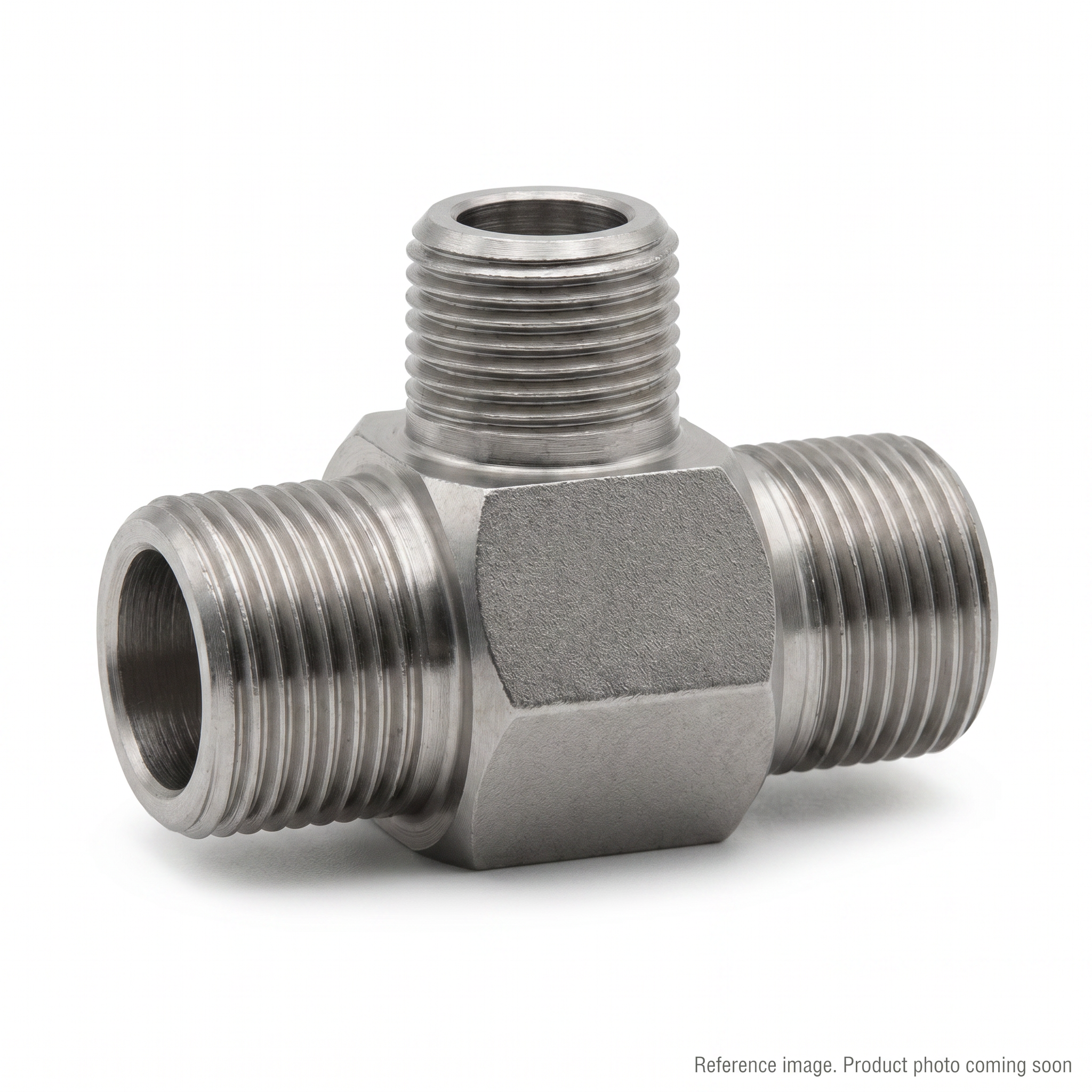Adaptall 9005-12-08 Hydraulic Adapters three-quarter angle product photo | stocked in BC, ships Canada-wide
