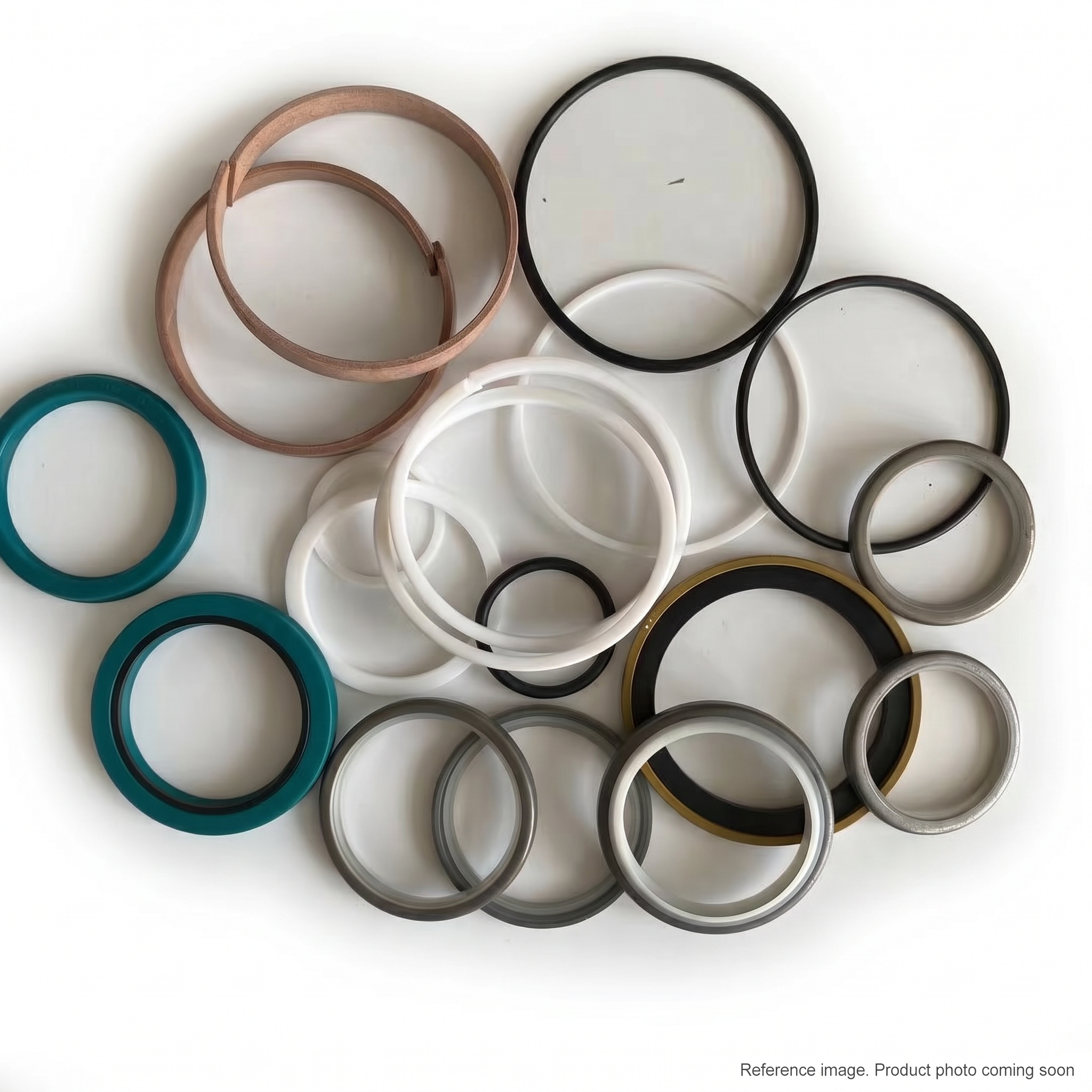 XCMG 910302649 Hydraulic Seals three-quarter angle product photo | stocked in BC, ships Canada-wide
