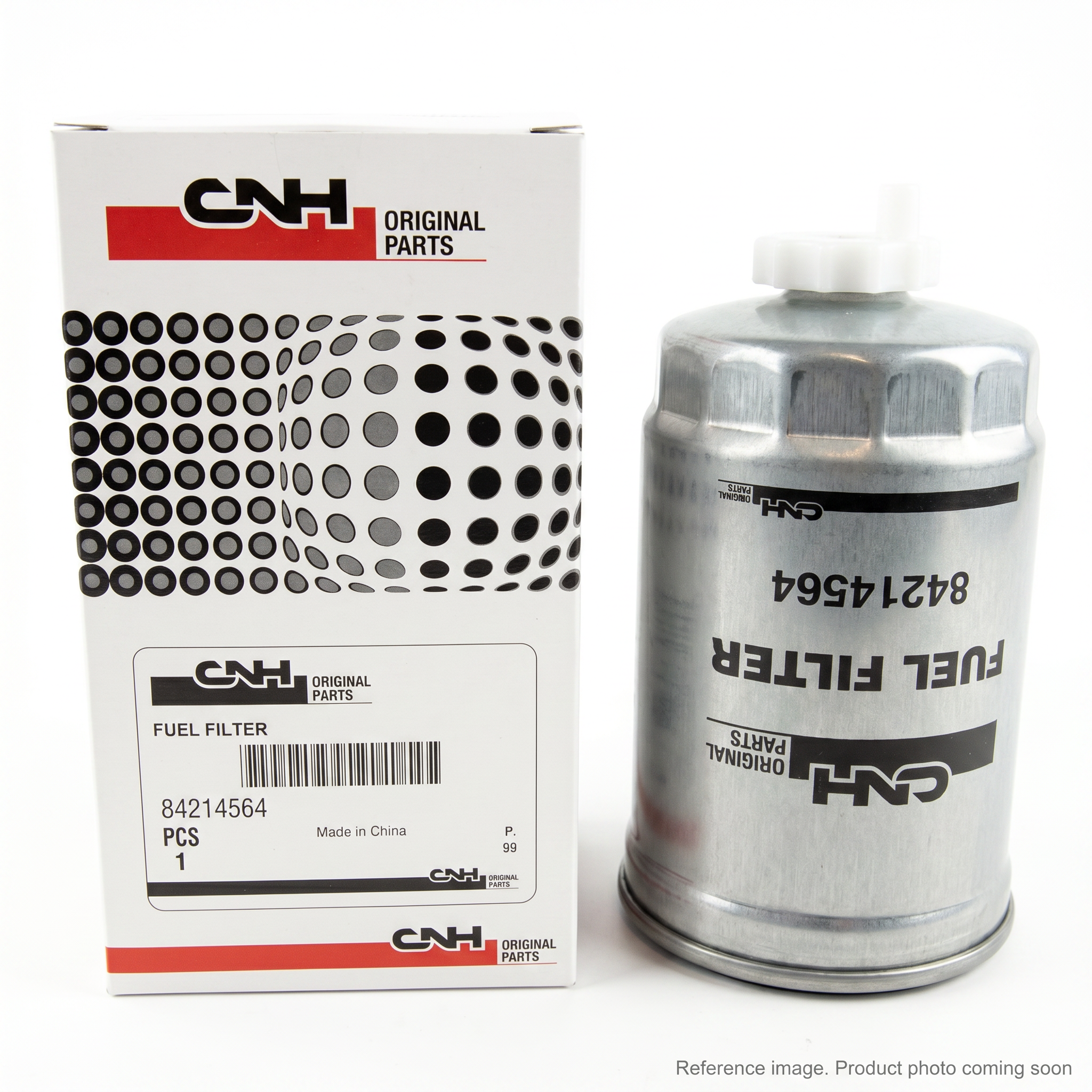 New Holland CNA36775 Fuel Filter front product photo | stocked in BC, ships Canada-wide