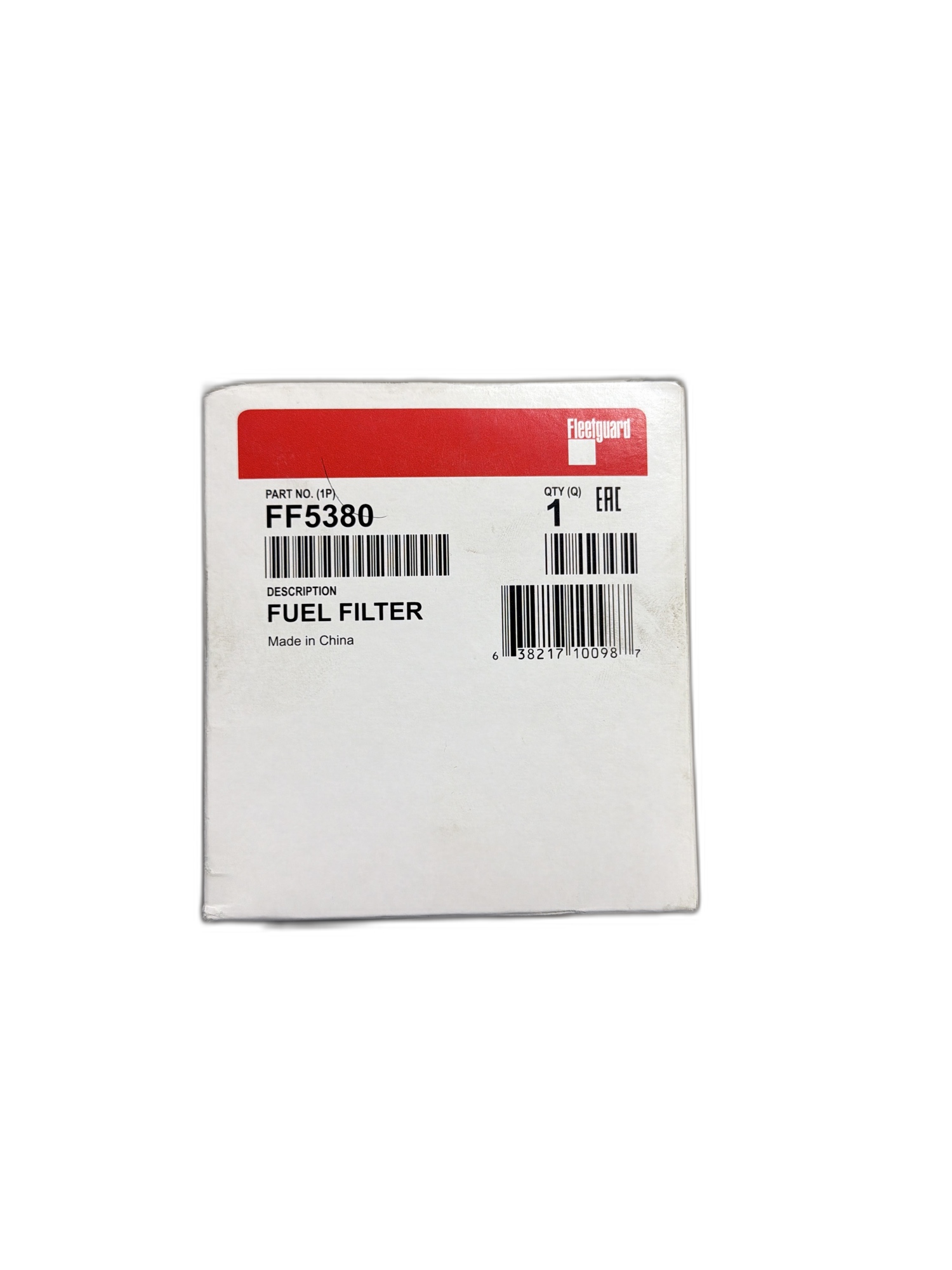 FF5380 Fleetguard Fuel Cartridge Filter - Fits Mercedes-Benz engines