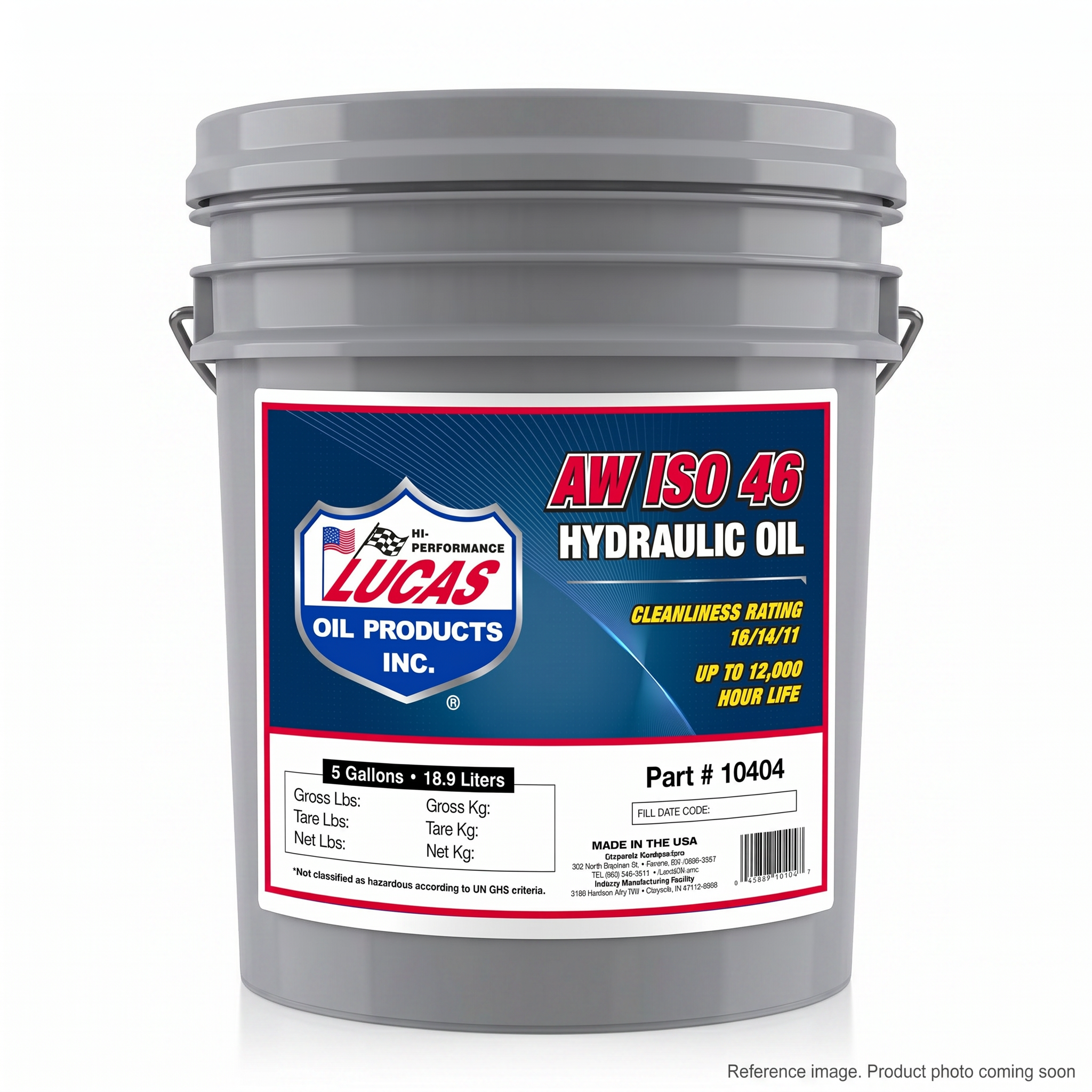 Lordco L00AW46-20 Hydraulic Oil front product photo | stocked in BC, ships Canada-wide