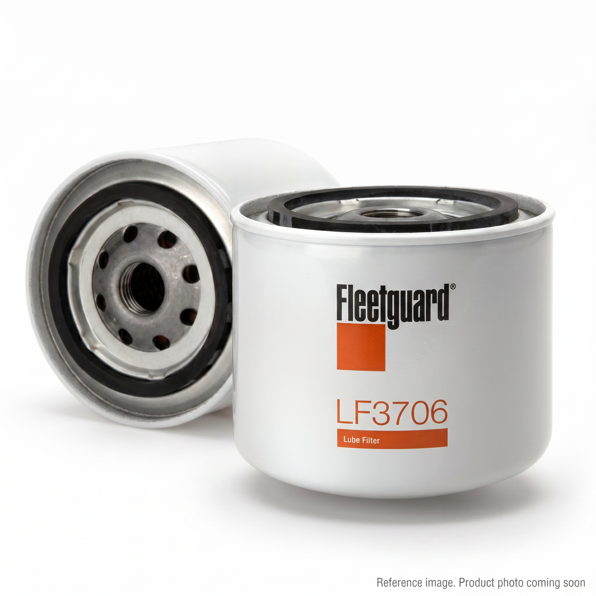 Fleetguard LF3706 Lube Filter front product photo | stocked in BC, ships Canada-wide