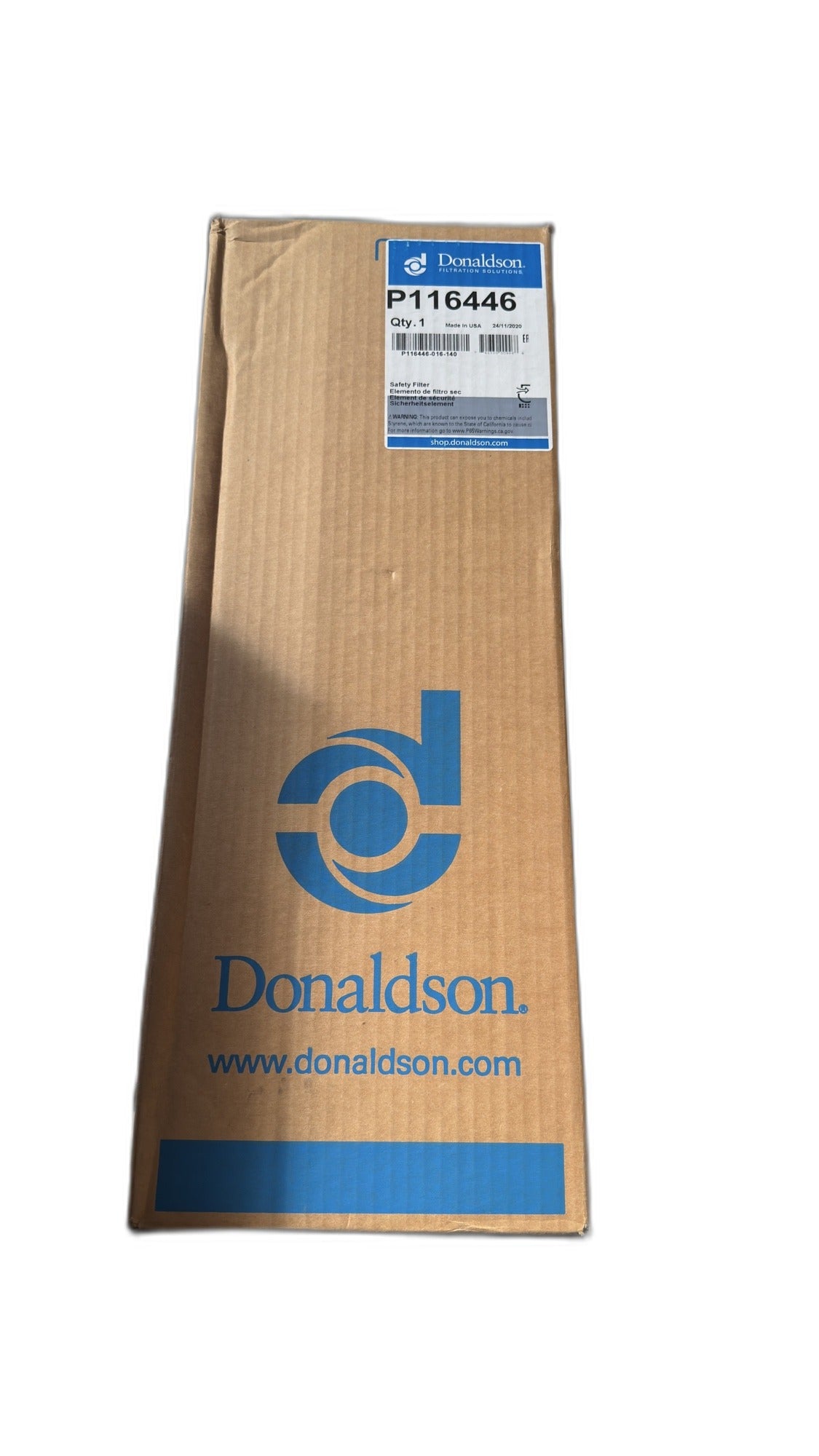 P116446 Donaldson Safety Air Filter