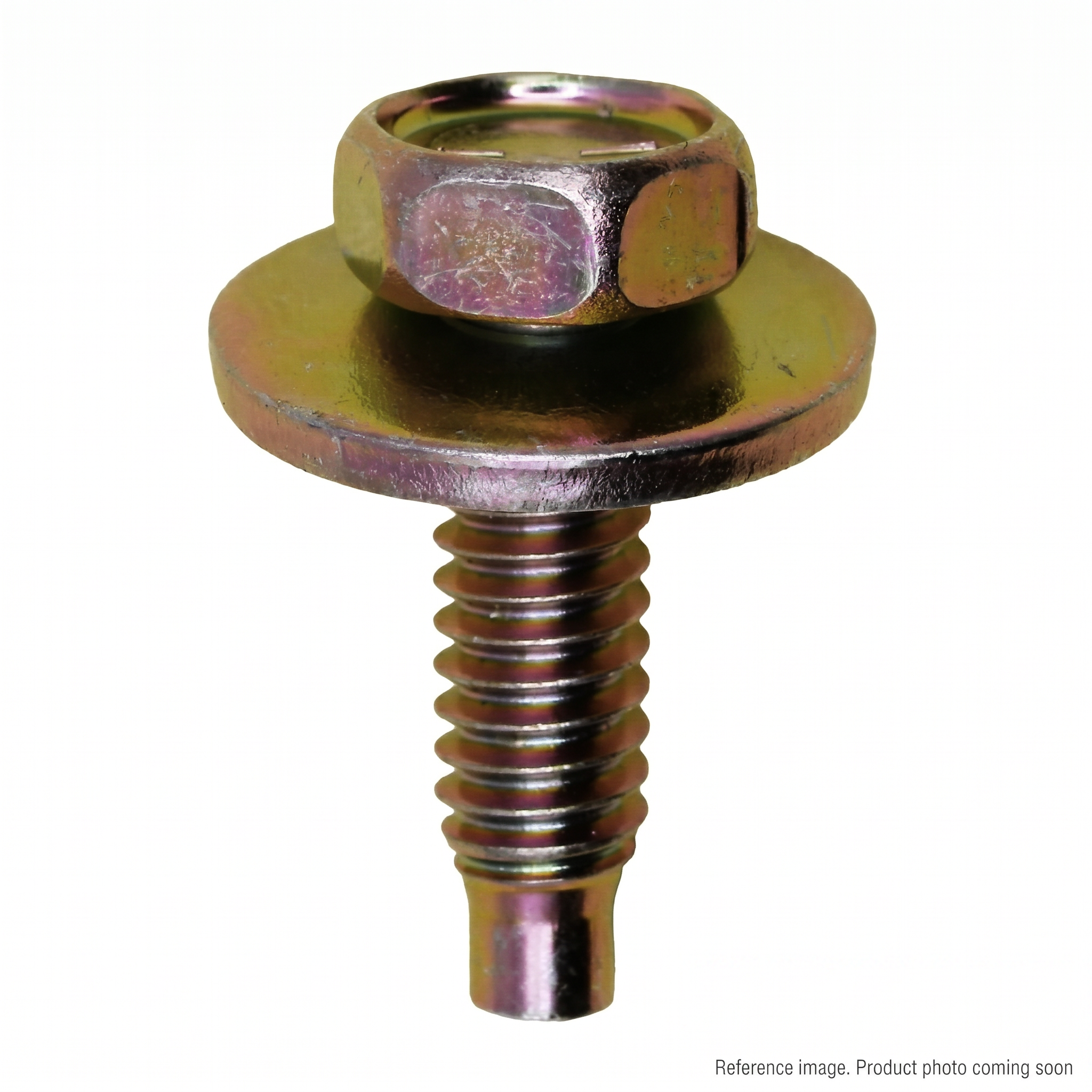 Hyundai S017161302Q Hex Bolt alternate angle product photo | stocked in BC, ships Canada-wide