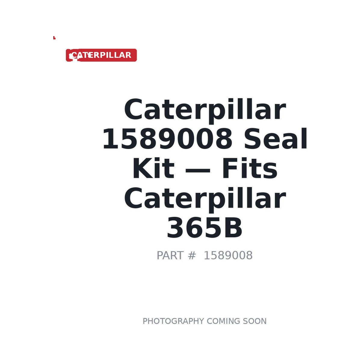 1589008 Caterpillar Seal Kit - Fits Caterpillar 365B