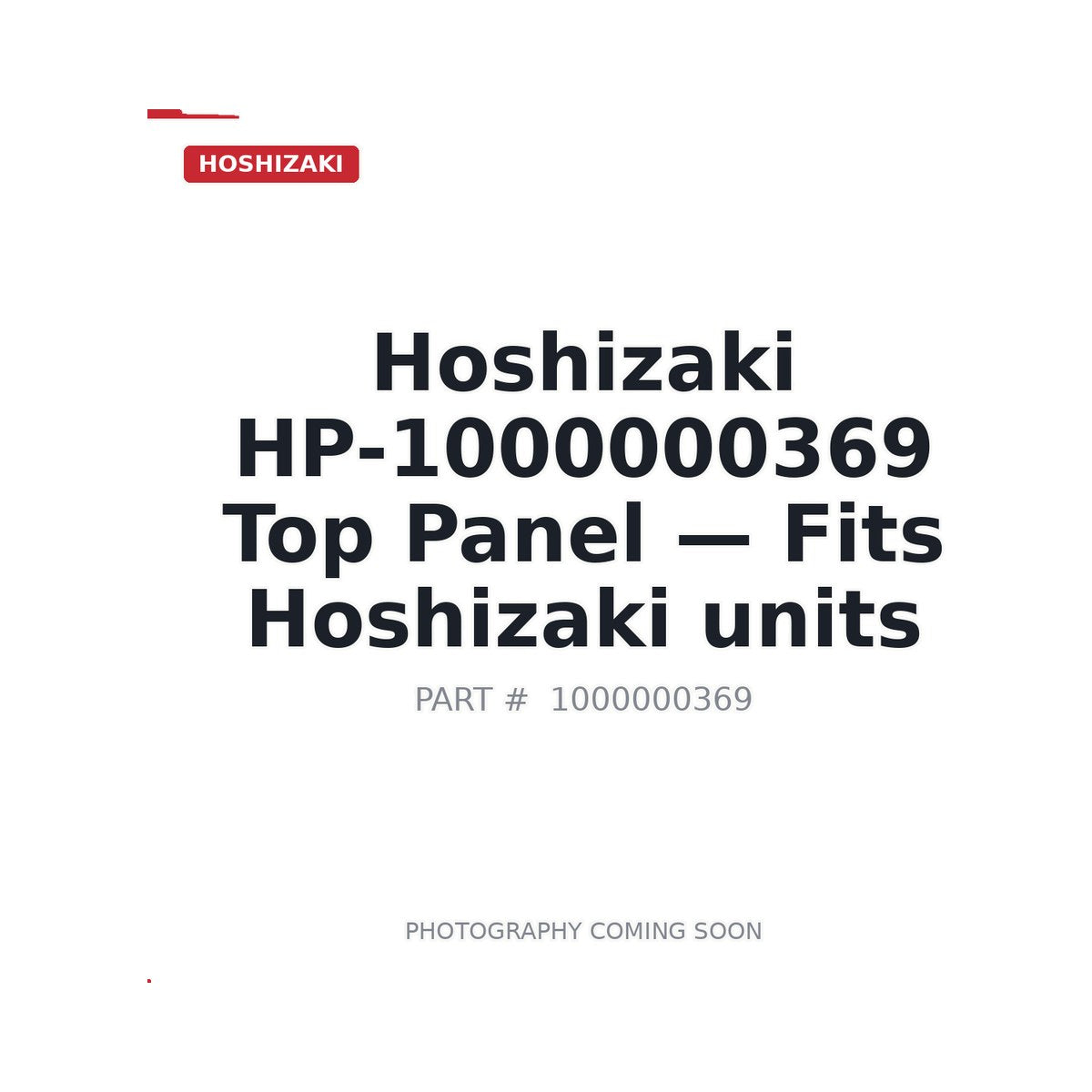 HP-1000000369 HP-1000000369 Cabinet Panels
