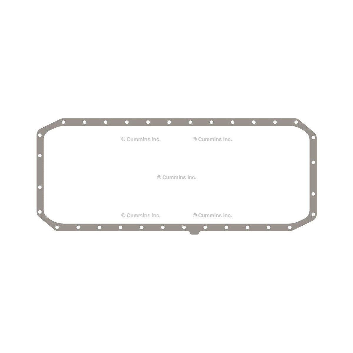 4337596 Cummins Oil Pan Gasket - Fits Cummins 6B5.9, Cummins ISB6.7, Cummins QSB5.9, Cummins QSB6.7, Freightliner Business Class M2 106, International MV Series, Dodge Ram 2500 (2003-2018), Dodge Ram 3500 (2003-2018)