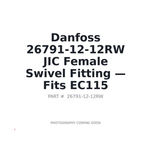 Danfoss 26791-12-12RW Hydraulic Hose Fittings | Stocked in BC, Ships Canada-Wide