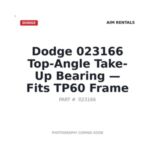 Dodge 023166 Bearings | Stocked in BC, Ships Canada-Wide