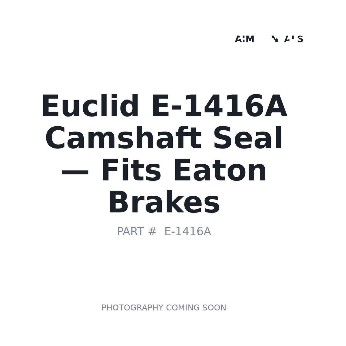 E-1416A E-1416A Seals