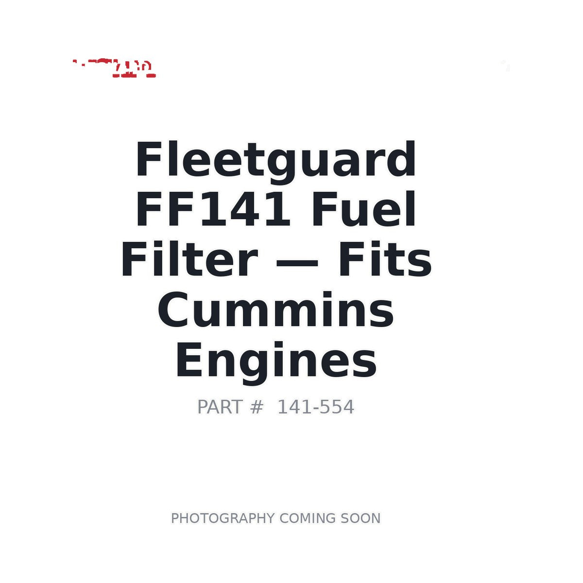FF141 Fleetguard Fuel Filter