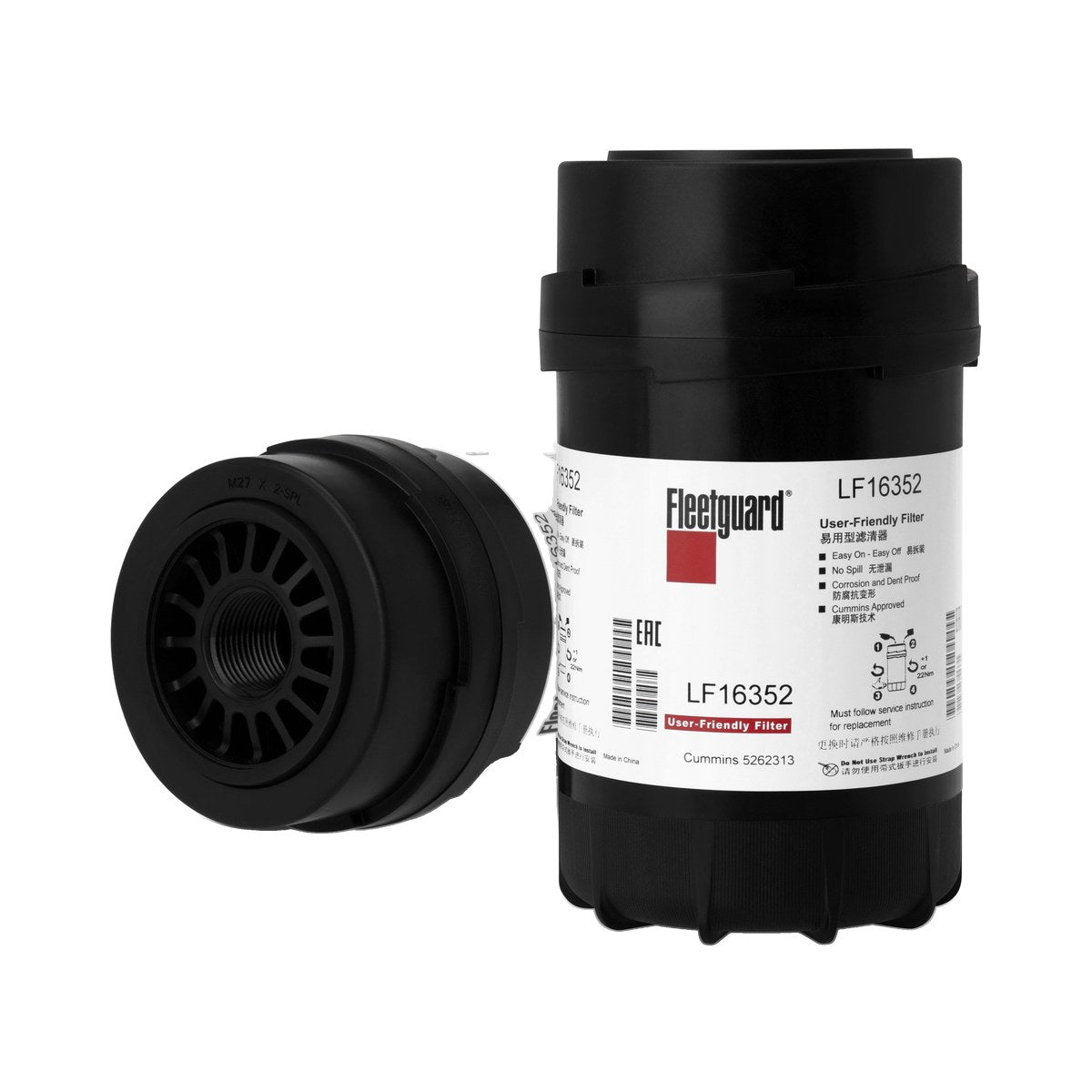 LF16352 Fleetguard Engine Oil Filter