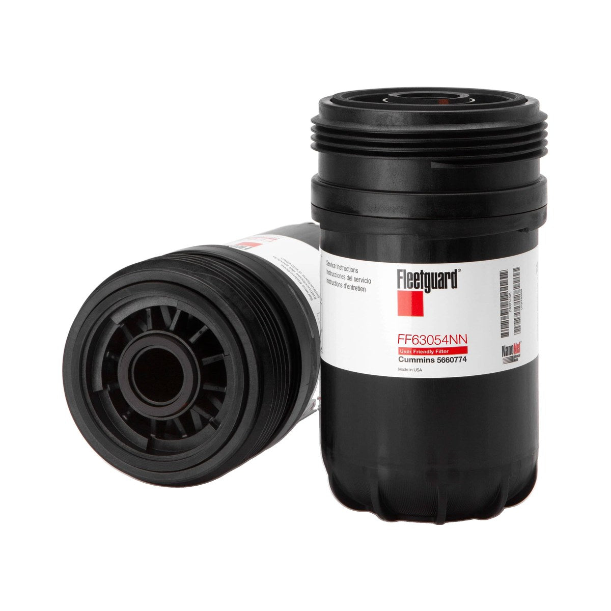 FF63054NN Fleetguard Fuel Filter - Fits Cummins ISB6.7