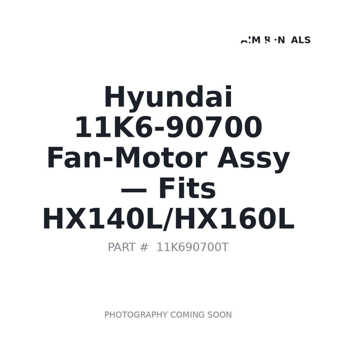 11K6-90700 Hyundai Hvac Blower Motors