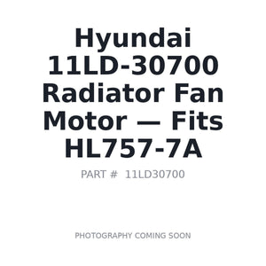 Hyundai 11LD-30700 Hydraulic Motors . Fits HL757-7A | Fits Hyundai HL757-7A | Stocked in BC, Ships Canada-Wide