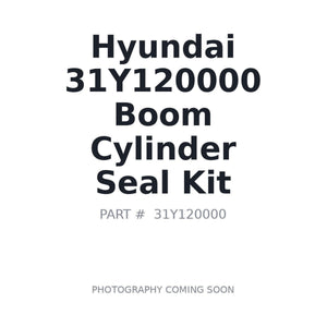 Hyundai 31Y120000 Boom Cylinder Seal Kit | Fits Hyundai excavators | Stocked in BC, Ships Canada-Wide