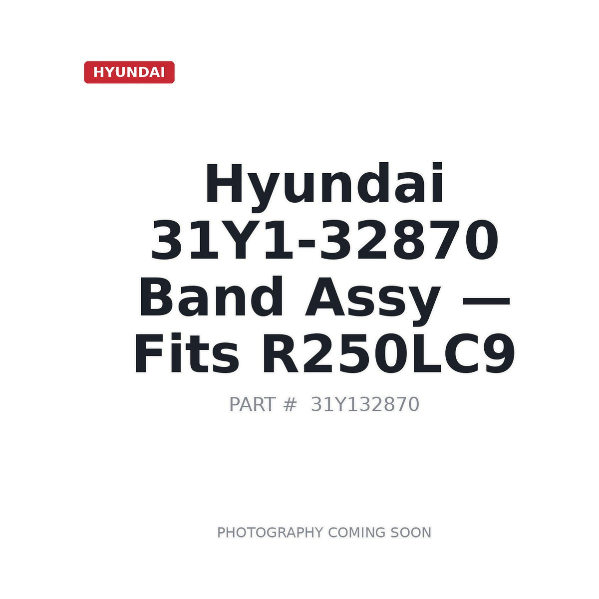 31Y1-32870 Hyundai Hydraulic Cylinder Parts