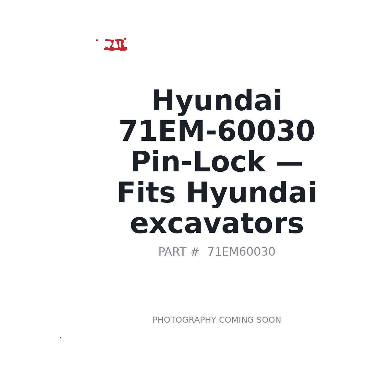 71EM-60030 Hyundai Pins