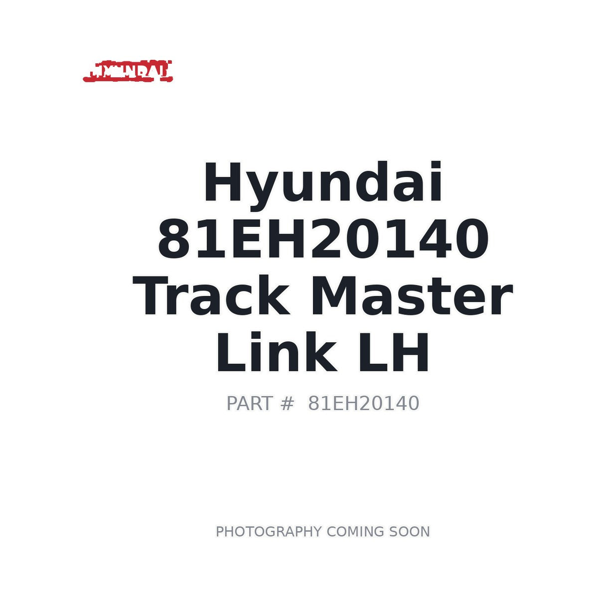 81EH20140 Hyundai Track Master Link Lh