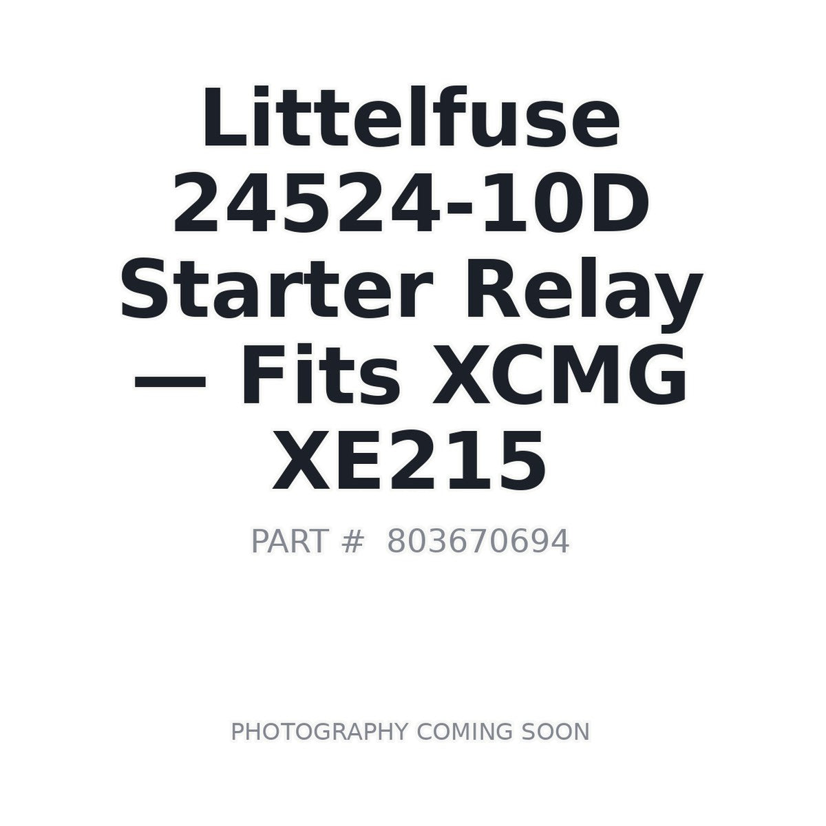 24524-10D 24524-10D Relays