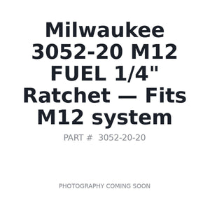 Milwaukee 3052-20 Power Ratchets | Stocked in BC, Ships Canada-Wide