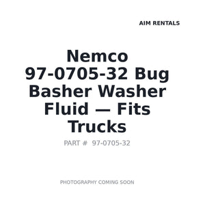Nemco 97-0705-32 Cleaning Fluids | Fits Trucks | Stocked in BC, Ships Canada-Wide