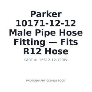 Parker 10171-12-12 Hydraulic Hose Fittings | Stocked in BC, Ships Canada-Wide