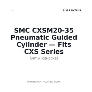 SMC CXSM20-35 Pneumatic Cylinders | Fits SMC CXS series | Stocked in BC, Ships Canada-Wide