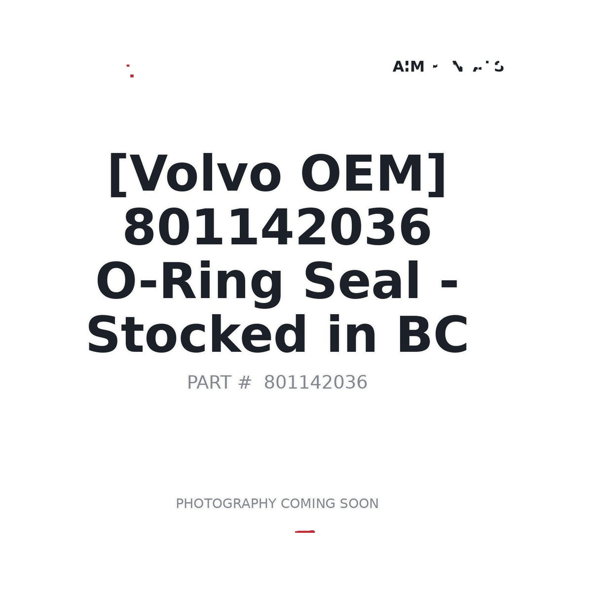 801142036 Volvo Seal