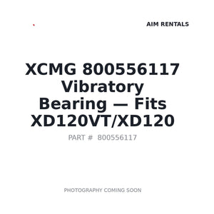 XCMG 800556117 Bearings | Fits XCMG XE60, XCMG XE75 | Stocked in BC, Ships Canada-Wide