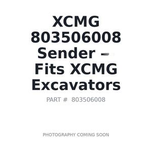 XCMG 803506008 Sensors | Stocked in BC, Ships Canada-Wide