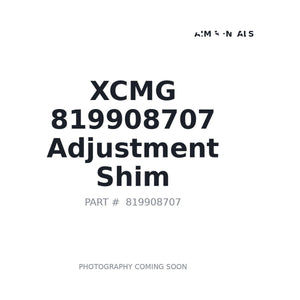 XCMG 819908707 Shim | Stocked in BC, Ships Canada-Wide