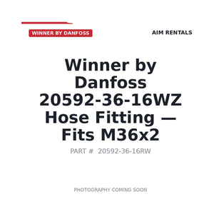 Danfoss 16RW Hydraulic Hose Fittings | Stocked in BC, Ships Canada-Wide