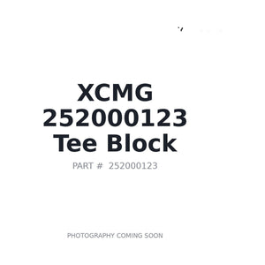 XCMG 252000123 Hose | Stocked in BC, Ships Canada-Wide