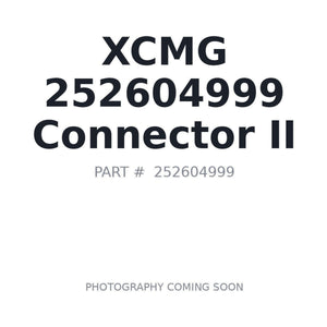 XCMG 252604999 Connector | Stocked in BC, Ships Canada-Wide