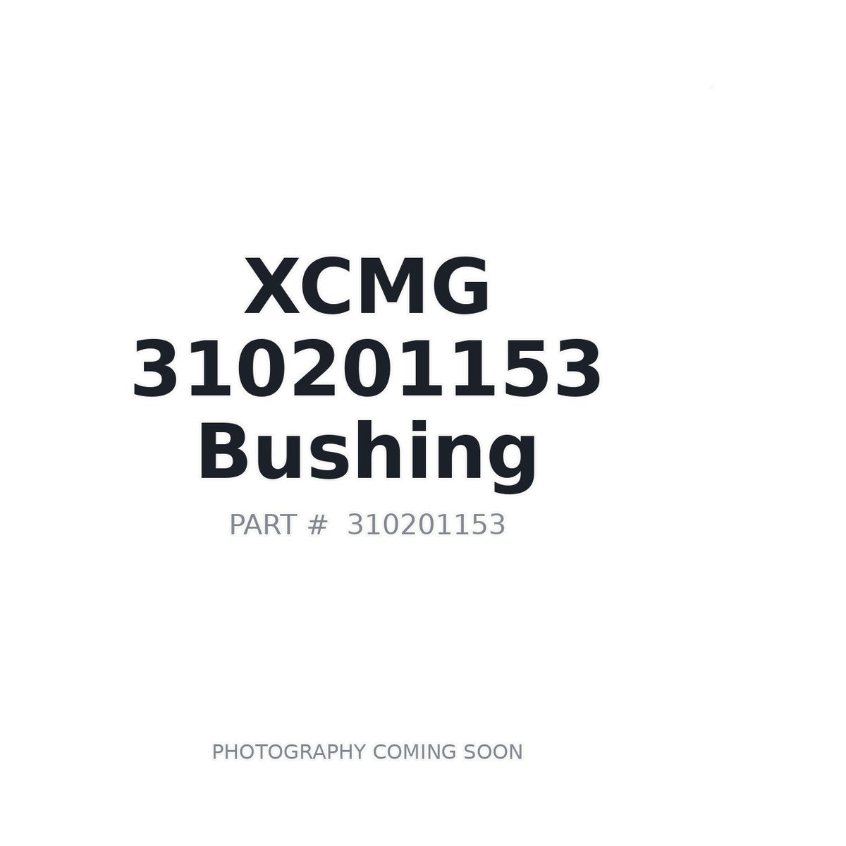 310201153 XCMG Bushing