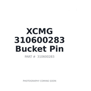 XCMG 310600283 Bucket Pin | Stocked in BC, Ships Canada-Wide